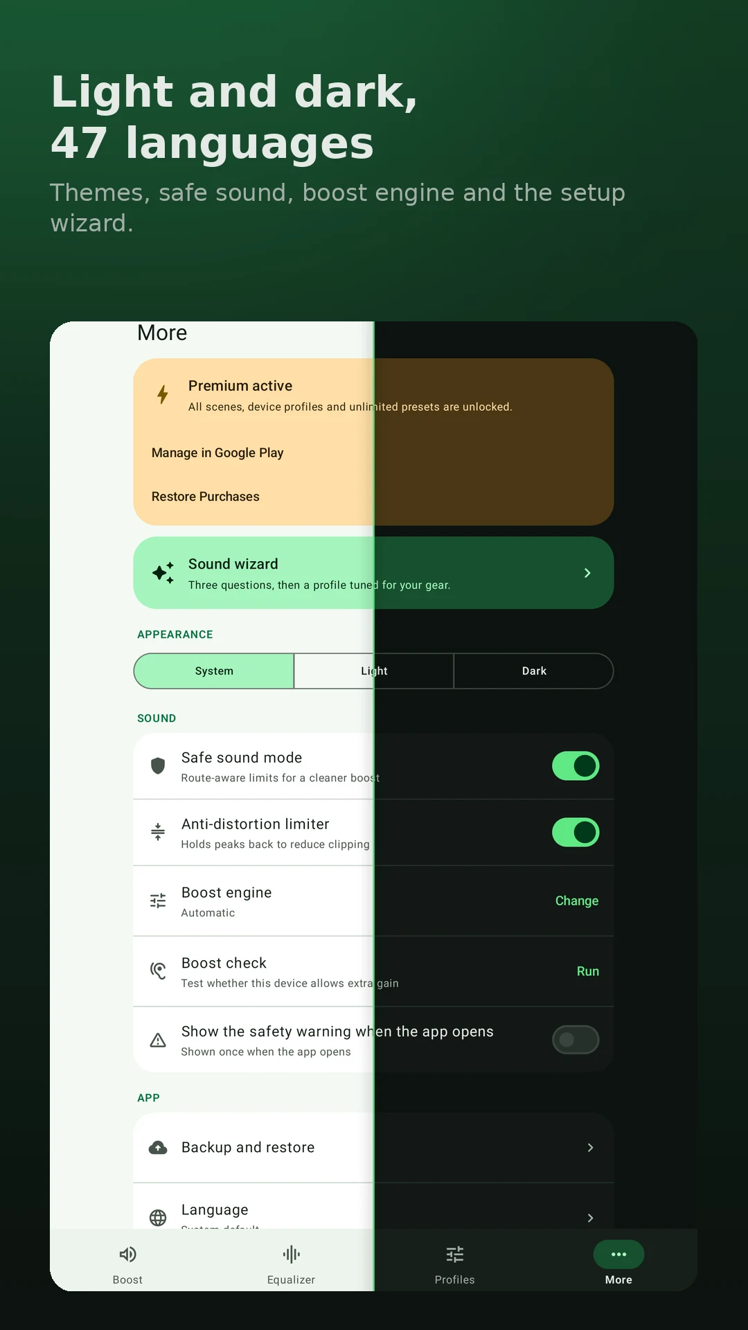 Volume Booster: Bass & EQ screenshot